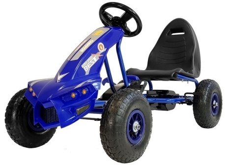Gokart na Pedały A-18 Niebieski Gokart na Pedały A-18 Niebieski