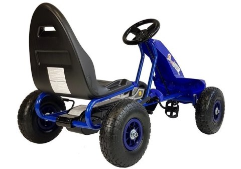Gokart na Pedały A-18 Niebieski Gokart na Pedały A-18 Niebieski