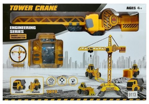 Zdalnie Sterowany Dźwig R/C Maszyna Budowlana Zdalnie Sterowany Dźwig R/C Maszyna Budowlana