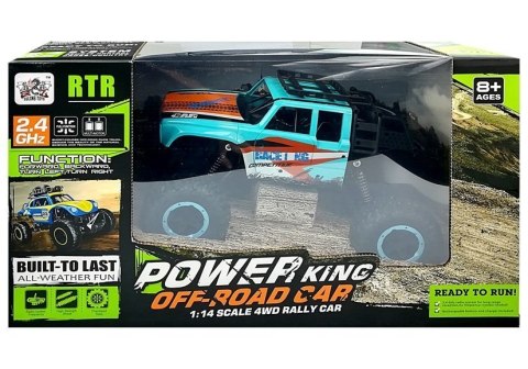 Zdalnie sterowane auto Offroad R/C 1:14 Niebieski Zdalnie sterowane auto Offroad R/C 1:14 Niebieski