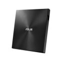 Asus ZenDrive U9M Interface USB 2.0, DVD±RW, CD read speed 24 x, CD write speed 24 x, Black