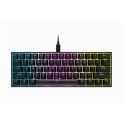 Corsair Mini Mechanical Gaming Keyboard K65 RGB On-Board Memory; Supported in iCUE, RGB LED light, NA, Wired, Black, Speed Swit