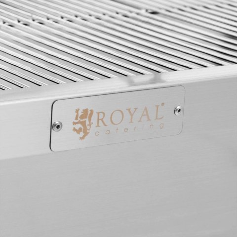 Grill węglowy z rożnem obrotowym elektrycznym do pieczenia prosiaka z osłoną 13 W 40 kg 137 cm Grill węglowy z rożnem obrotowym elektrycznym do pieczenia prosiaka z osłoną 13 W 40 kg 137 cm
