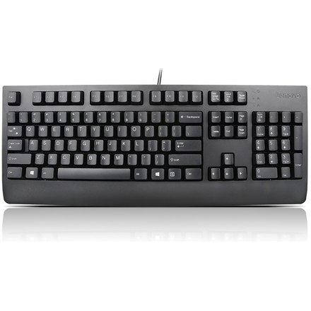 Lenovo Preferred Pro II 4X30M86918 Keyboard, USB, Keyboard layout US English with Euro symbol, Black, No, English, Numeric keyp