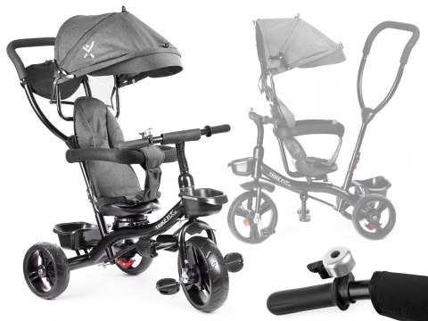 Rowerek trójkołowy Trike Fix Lite szary Rowerek trójkołowy Trike Fix Lite szary