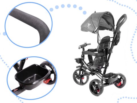 Rowerek trójkołowy Trike Fix Lite szary Rowerek trójkołowy Trike Fix Lite szary