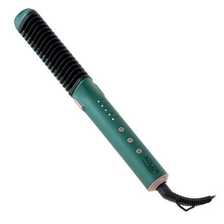 Adler Straightening Brush AD 2324 Number of temperature settings 5, Temperature (max) 210 °C, Green Adler Straightening Brush AD 2324 Number of temperature settings 5, Temperature (max) 210 °C, Green