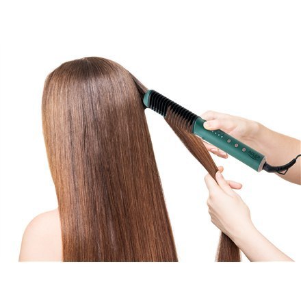 Adler Straightening Brush AD 2324 Number of temperature settings 5, Temperature (max) 210 °C, Green Adler Straightening Brush AD 2324 Number of temperature settings 5, Temperature (max) 210 °C, Green