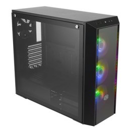 Cooler Master MASTERBOX PRO 5 ARGB Side window, Black, Mid-Tower, Power supply included No