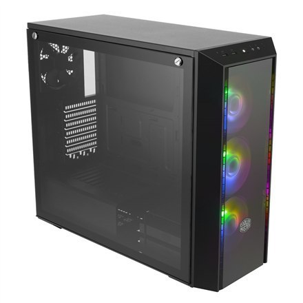 Cooler Master MASTERBOX PRO 5 ARGB Side window, Black, Mid-Tower, Power supply included No