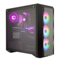Cooler Master MASTERBOX PRO 5 ARGB Side window, Black, Mid-Tower, Power supply included No