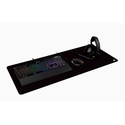 Corsair MM350 PRO Premium Spill-Proof Cloth Gaming mouse pad, 930 x 400 x 4 mm, Extended XL, Black Corsair MM350 PRO Premium Spill-Proof Cloth Gaming mouse pad, 930 x 400 x 4 mm, Extended XL, Black