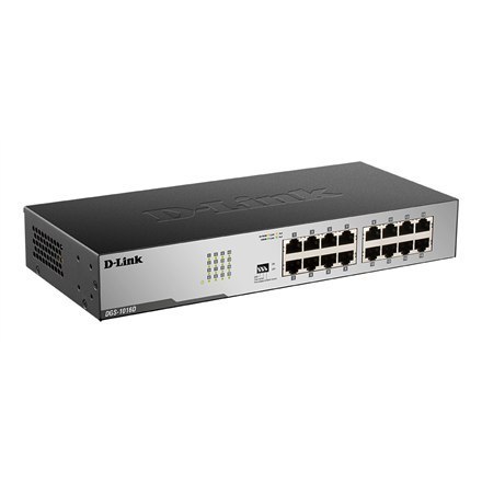 D-Link 16-Port Gigabit Unmanaged Desktop Switch DGS-1016D D-Link 16-Port Gigabit Unmanaged Desktop Switch DGS-1016D