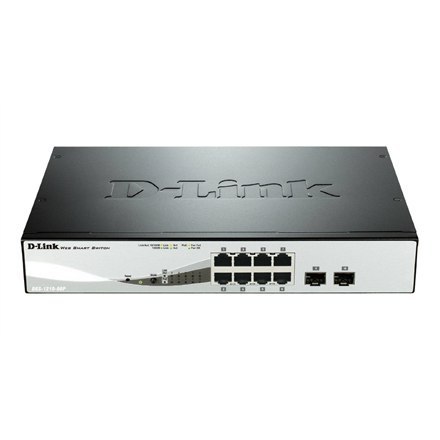 D-Link DGS-1210 Series Smart Managed Gigabit Switches DGS-1210-08P Managed L2, Desktop/Rackmountable D-Link DGS-1210 Series Smart Managed Gigabit Switches DGS-1210-08P Managed L2, Desktop/Rackmountable