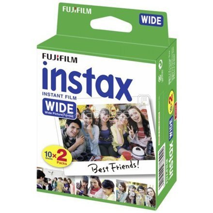 Fujifilm Instax Wide Glossy (10plx2) Film Quantity 20, 108 x 86 mm Fujifilm Instax Wide Glossy (10plx2) Film Quantity 20, 108 x 86 mm