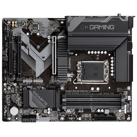Gigabyte B760 GAMING X AX DDR4 1.0 M/B Processor family Intel, Processor socket LGA1700, DDR4 DIMM, Memory slots 4, Supported h