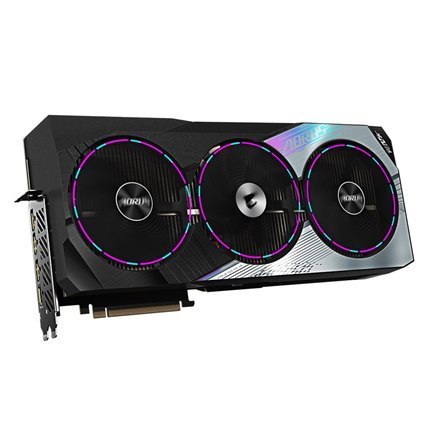 Gigabyte GV-N4090AORUS M-24GD 1.0 NVIDIA, 24 GB, GeForce RTX 4090, GDDR6X, PCI-E 4.0, HDMI ports quantity 1, Memory clock spee Gigabyte GV-N4090AORUS M-24GD 1.0 NVIDIA, 24 GB, GeForce RTX 4090, GDDR6X, PCI-E 4.0, HDMI ports quantity 1, Memory clock spee