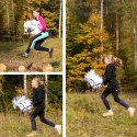 Kasztanowaty konik hobby horse duży A3 kantar HH