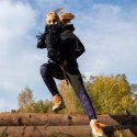 Kasztanowaty konik hobby horse duży A3 kantar HH