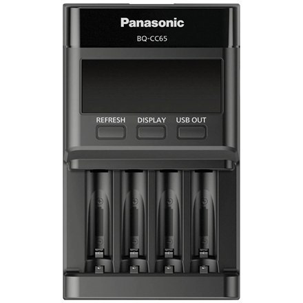 Panasonic Battery Charger ENELOOP Pro BQ-CC65E AA/AAA, 2 hours Panasonic Battery Charger ENELOOP Pro BQ-CC65E AA/AAA, 2 hours