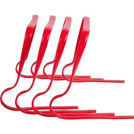 Pure2Improve Flexible Hurdle Set (28cm) Red Pure2Improve Flexible Hurdle Set (28cm) Red