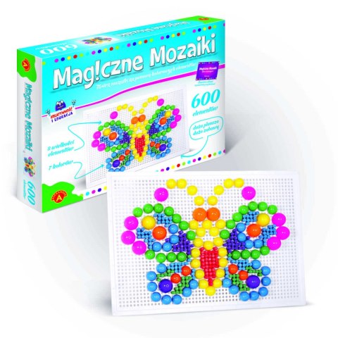 ALEXANDER Magiczne Mozaiki wpinanie guzików 600el. ALEXANDER Magiczne Mozaiki wpinanie guzików 600el.