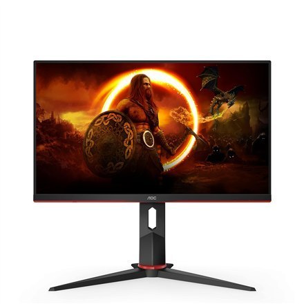 AOC Monitor 24G2SPU/BK 23.8 ", IPS, FHD, 1920 x 1080, 16:9, 4 ms, 300 cd/m², Black, 165 Hz, HDMI ports quantity 2 AOC Monitor 24G2SPU/BK 23.8 ", IPS, FHD, 1920 x 1080, 16:9, 4 ms, 300 cd/m², Black, 165 Hz, HDMI ports quantity 2