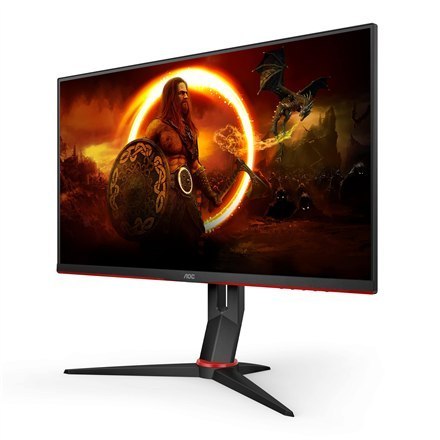 AOC Monitor 27G2SPU/BK 27 ", IPS, FHD, 1920 x 1080, 16:9, 1 ms, 250 cd/m², Black/Red, 165 Hz, HDMI ports quantity 2 AOC Monitor 27G2SPU/BK 27 ", IPS, FHD, 1920 x 1080, 16:9, 1 ms, 250 cd/m², Black/Red, 165 Hz, HDMI ports quantity 2