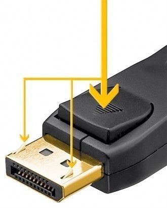 Goobay DisplayPort connector cable 1.2 65924 3 m Goobay DisplayPort connector cable 1.2 65924 3 m