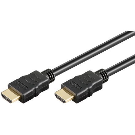 Goobay High Speed HDMI Cable with Ethernet 60616 Black, HDMI to HDMI, 15 m Goobay High Speed HDMI Cable with Ethernet 60616 Black, HDMI to HDMI, 15 m
