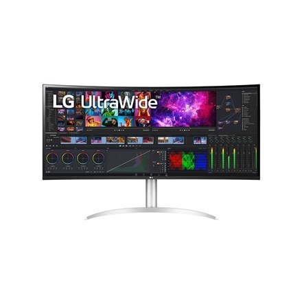 LG UltraWide Nano Monitor 40WP95C-W 39.7 ", IPS, WUHD 5K2K, 5120 x 1440, 21:9, 5 ms, 300 cd/m², White, 60 Hz, HDMI ports quantit LG UltraWide Nano Monitor 40WP95C-W 39.7 ", IPS, WUHD 5K2K, 5120 x 1440, 21:9, 5 ms, 300 cd/m², White, 60 Hz, HDMI ports quantit