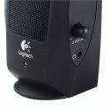 Logitech LGT-S120 Speaker type 2.0, 3.5mm, Black, 2.2 W
