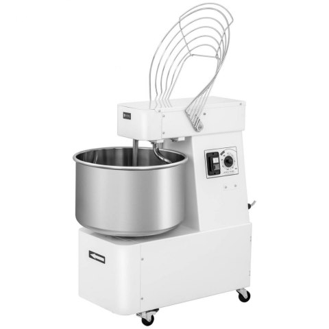 Miesiarka spiralna mikser spiralny do ciasta ze stałą dzieżą 32 l 88 kg/h 1100 W ITALY Miesiarka spiralna mikser spiralny do ciasta ze stałą dzieżą 32 l 88 kg/h 1100 W ITALY