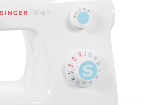 Singer SMC 2263/00 Sewing Machine Singer 2263 White, Number of stitches 23 Built-in Stitches, Number of buttonholes 1, Automati Singer SMC 2263/00 Sewing Machine Singer 2263 White, Number of stitches 23 Built-in Stitches, Number of buttonholes 1, Automati