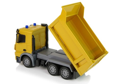 Wywrotka Pojazd Budowlany 2.4G R/C Żółta 1:12 Wywrotka Pojazd Budowlany 2.4G R/C Żółta 1:12