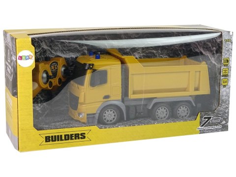 Wywrotka Pojazd Budowlany 2.4G R/C Żółta 1:12 Wywrotka Pojazd Budowlany 2.4G R/C Żółta 1:12