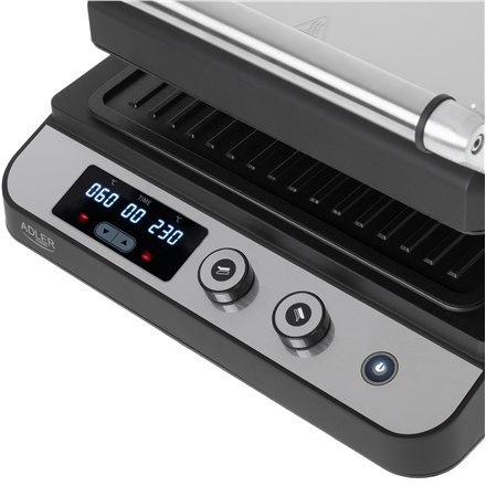 Adler Electric Grill AD 3059	 Table, 3000 W, Stainless steel/Black