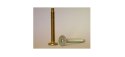 WKRĘT MEBLOWY OCYNKOWANY ŁEB PŁASKI 6*80MM