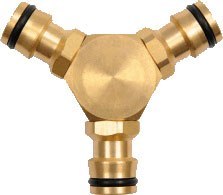 ŁĄCZNIK TRÓJNIK MOSIĘŻNY 1/2''