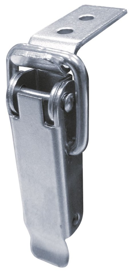 ZAMKNIĘCIE DO SKRZYŃ OCYNKOWANE Z HAKIEM TYPU D 75*18MM ZAMKNIĘCIE DO SKRZYŃ OCYNKOWANE Z HAKIEM TYPU D 75*18MM