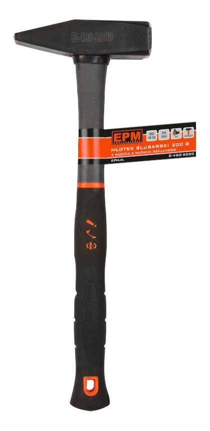 MŁOTEK ŚLUSARSKI RĄCZKA WŁÓKNO SZKLANE TPR 500G MŁOTEK ŚLUSARSKI RĄCZKA WŁÓKNO SZKLANE TPR 500G