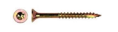 WKRĘT DO DREWNA OCYNK ŻÓŁTY NA TORX 4.0*45MM T20 WKRĘT DO DREWNA OCYNK ŻÓŁTY NA TORX 4.0*45MM T20