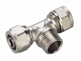 TRÓJNIK PEX-AL-PEX CHROM 1/2-16*16 CHŁOPCZYK