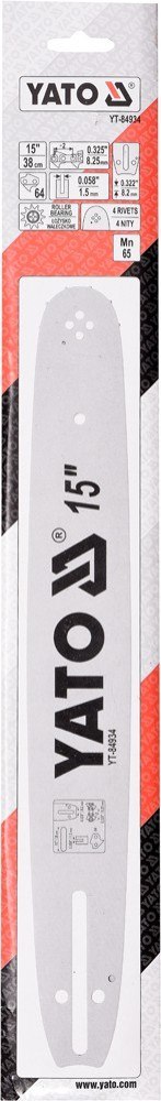 PROWADNICA ŁAŃCUCHA DO PILAREK 15'' 325U PROWADNICA ŁAŃCUCHA DO PILAREK 15'' 325U
