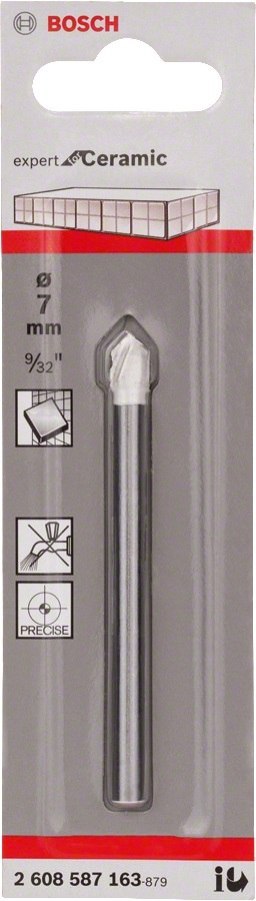 WIERTŁO DO SZKŁA I CERAMIKI EXPERT 7*80MM WIERTŁO DO SZKŁA I CERAMIKI EXPERT 7*80MM