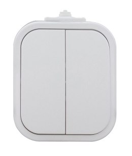 B2 ŁĄCZNIK ŚWIECZNIKOWY N/T IP44 BIAŁY