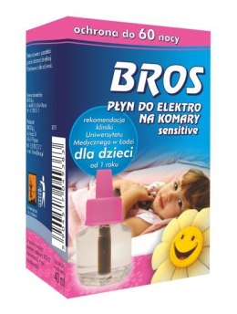 PŁYN DO ELEKTROFUMIGAT,NA KOMARY SENSITIVE *** 60 NOCY ***RE