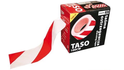 TAŚMA OSTRZEGAWCZA W PODAJNIKU 70MM*100MB BIAŁO-CZER TAŚMA OSTRZEGAWCZA W PODAJNIKU 70MM*100MB BIAŁO-CZER