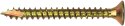 WKRĘT DO DREWNA OCYNK ŻÓŁTY NA TORX 4.5*25MM T20