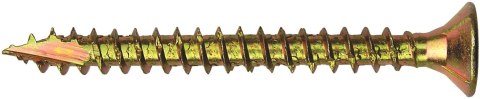 WKRĘT DO DREWNA OCYNK ŻÓŁTY NA TORX 4.5*25MM T20 WKRĘT DO DREWNA OCYNK ŻÓŁTY NA TORX 4.5*25MM T20